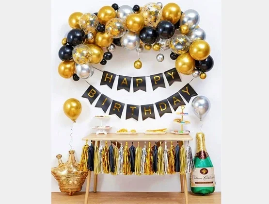 Sparkling Birthday Themed Decor Set 