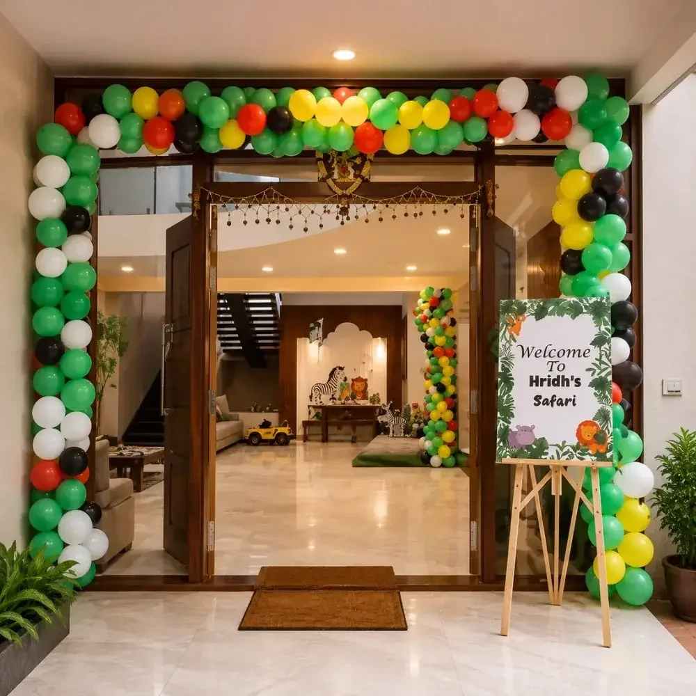 Wild One Theme Stage Decoration Setup