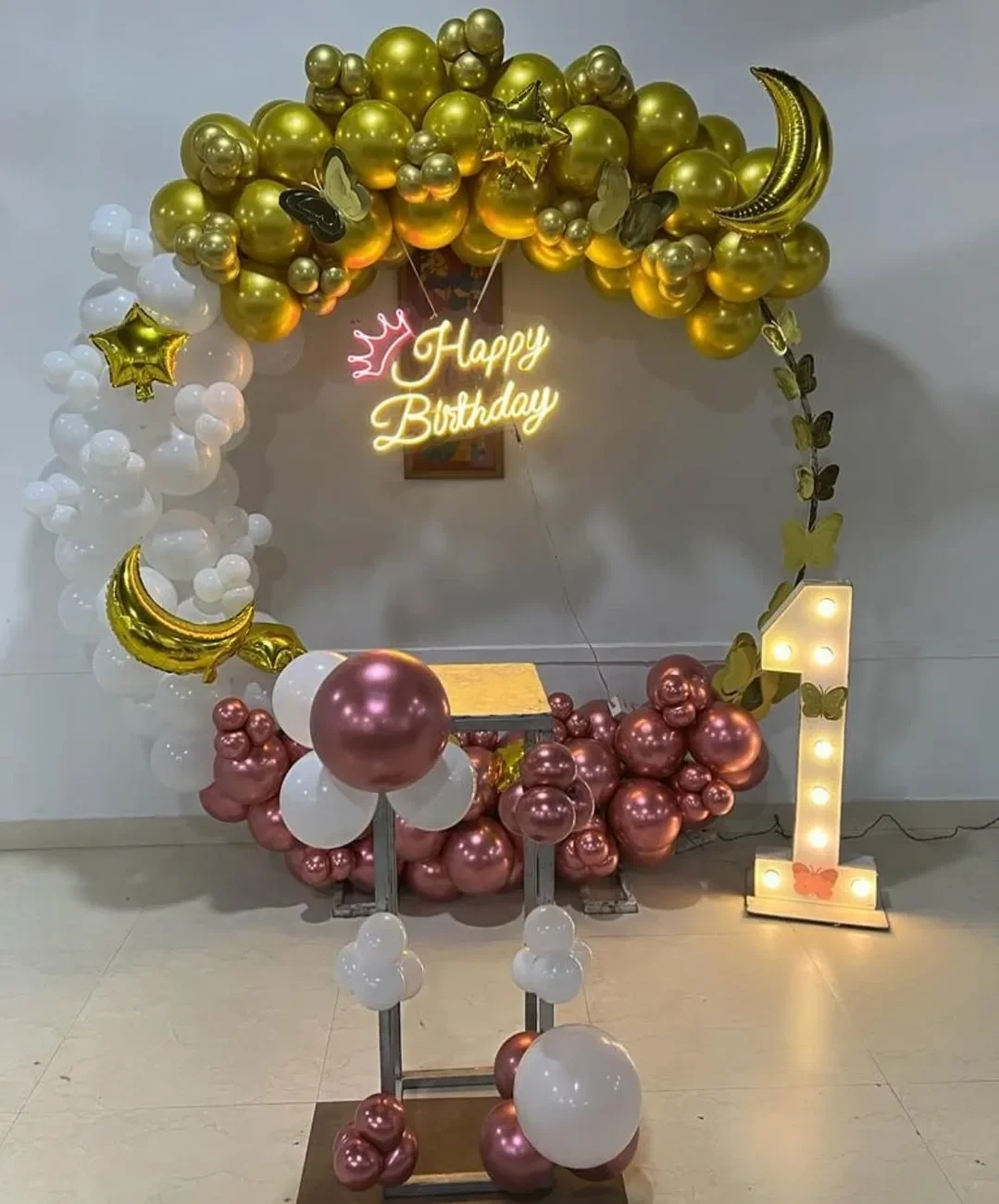 Golden Moon Birthday Elegance Set 