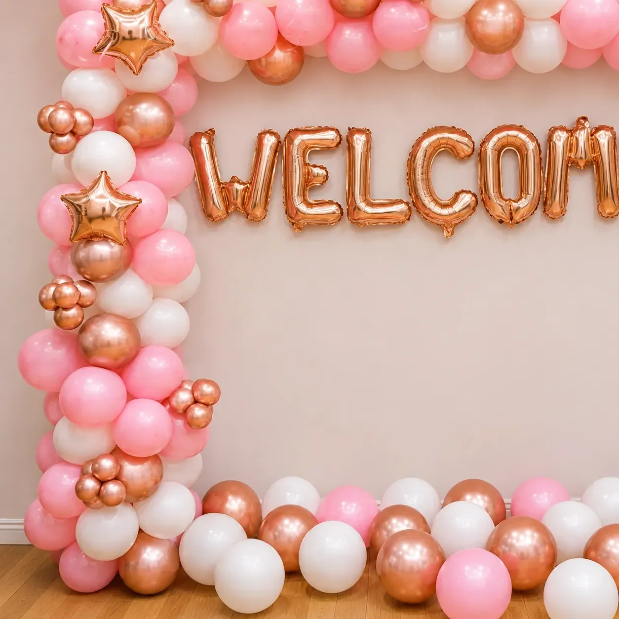 Little Miracle Balloon Decoration Setup 