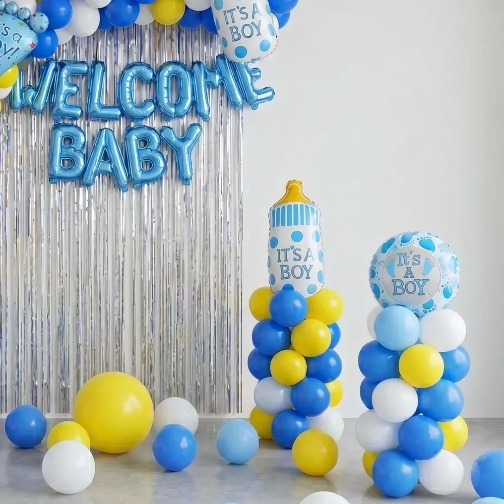 Welcome Baby Boy Wall Decor Set