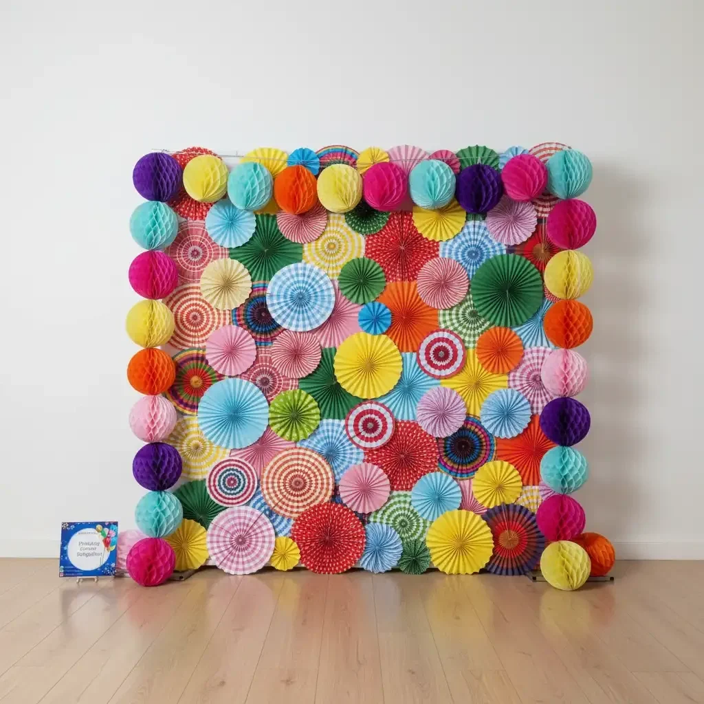 Traditional Holi Celebration Decor Set 