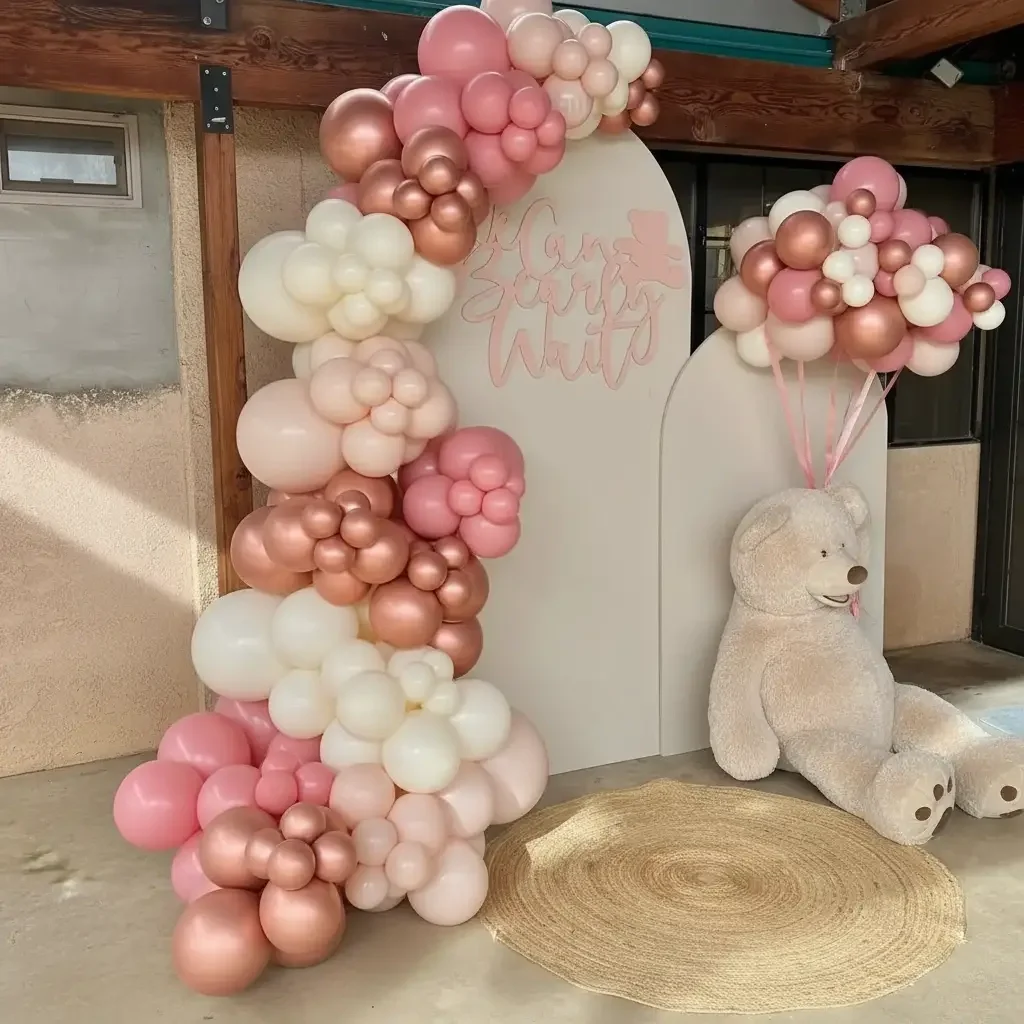 Baby Shower Decor with Teddy Theme Setup — view 2 of 2