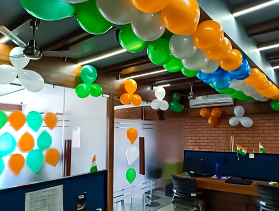 Tricolour Themed Office Decor Set 