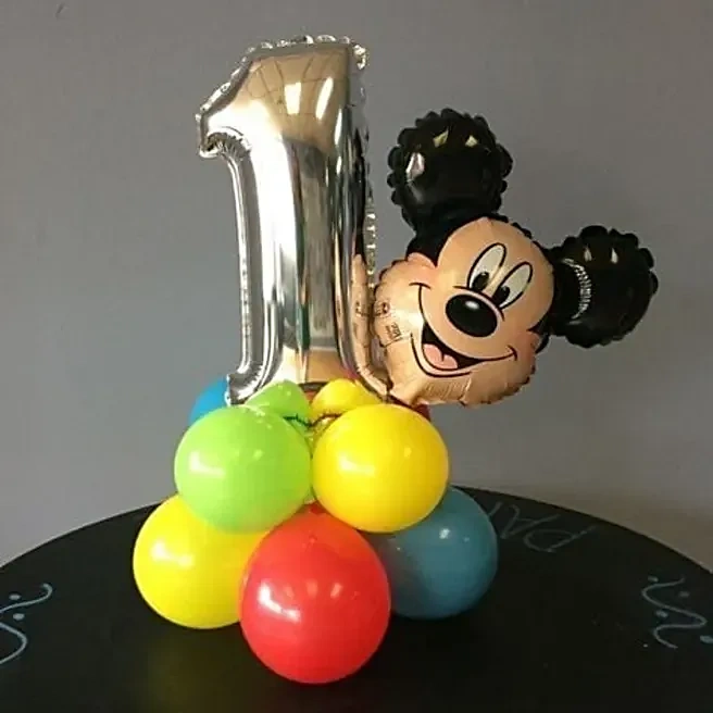 Mickey Themed Numeric Stand Set 