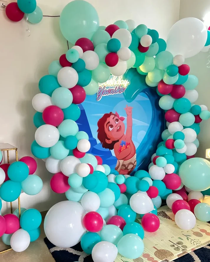 Moana Balloon Ring Decor 