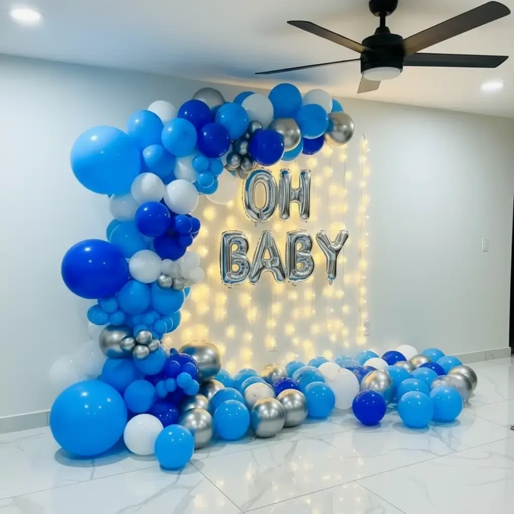 Mom to Be Balloon Decoration Setup — view 2 of 2