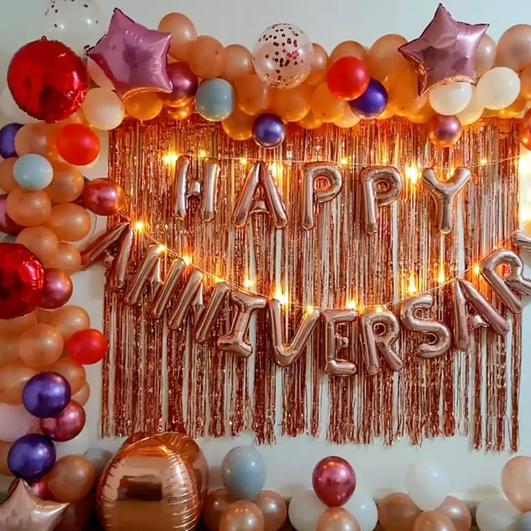 Rose Gold Anniversary Surprise Set 