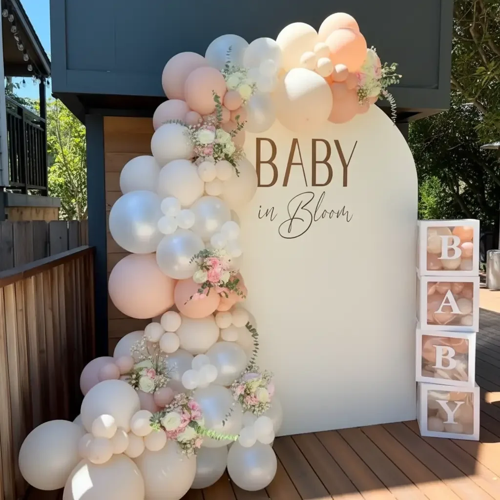 Baby Shower Balloon Arch Setup — view 2 of 2