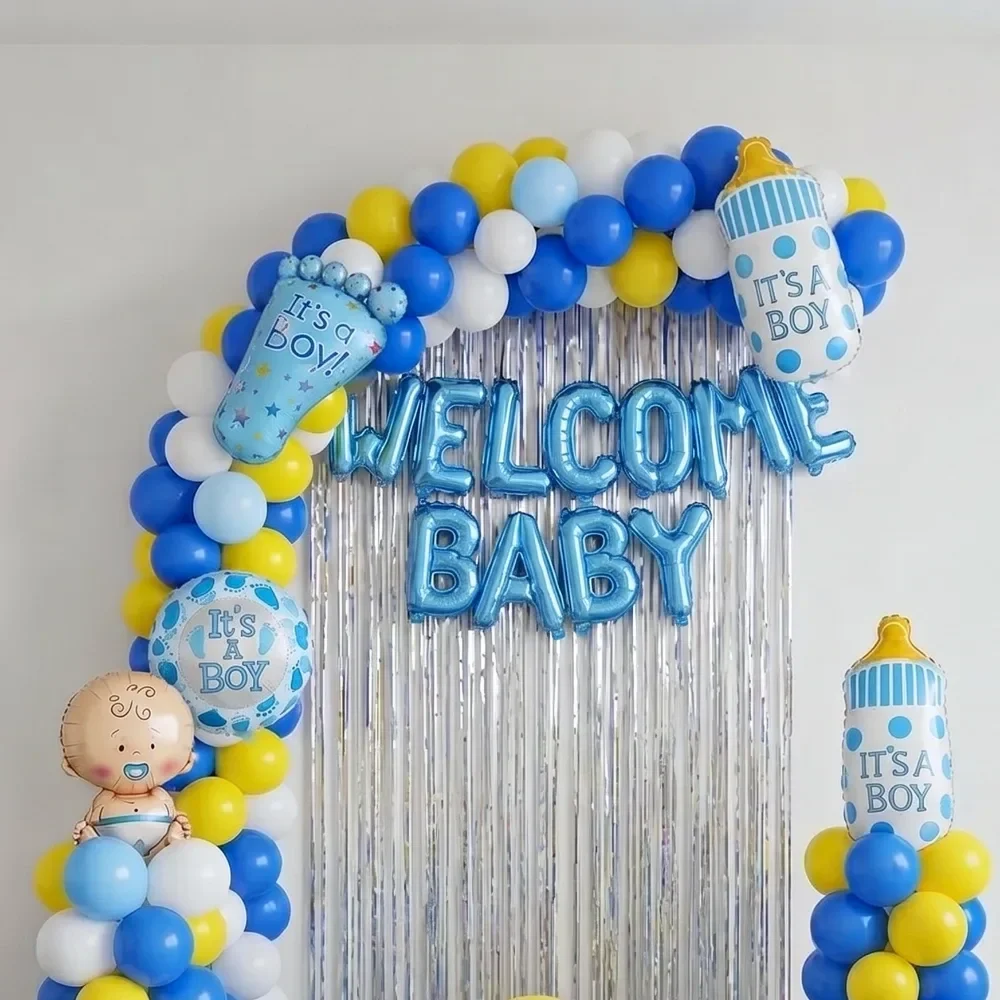 Welcome Baby Boy Wall Decor Set