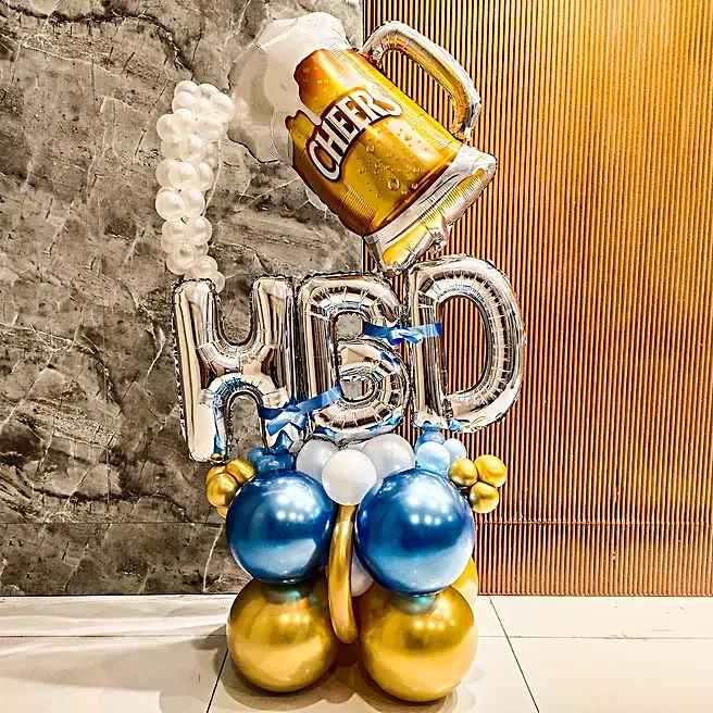 Birthday Cheer Balloon Bouquet Set 