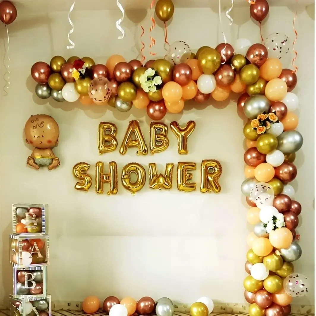 Golden Blush Baby Shower Decor — view 2 of 2