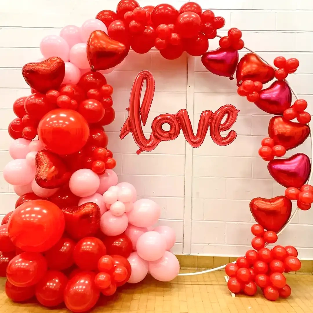 Romantic Love Ring Decoration Set