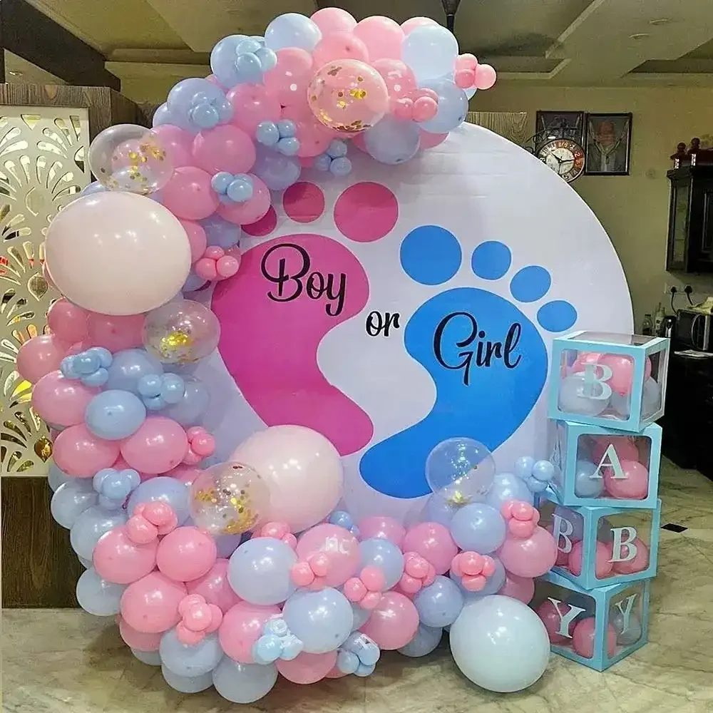 Baby Shower Bliss Backdrop Setup — view 2 of 2