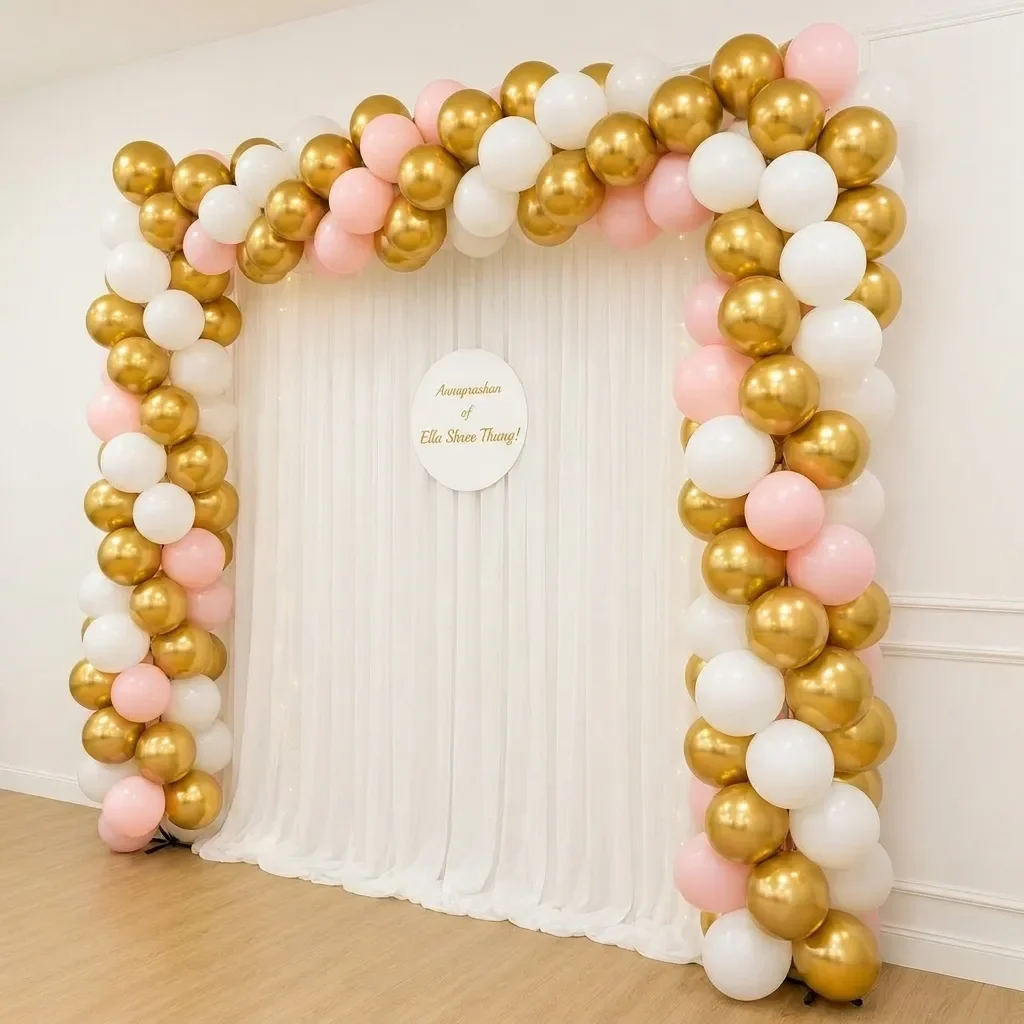 Annaprashan Rice Ceremony Setup Decor
