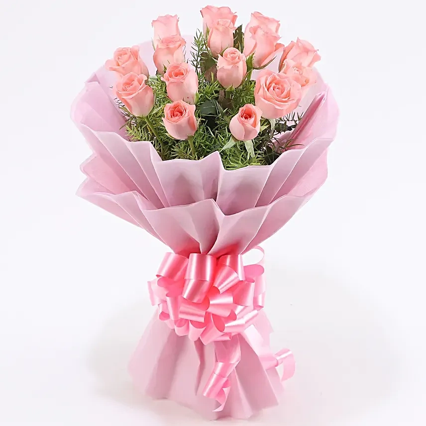 splendid15pinkrosesbouquet2