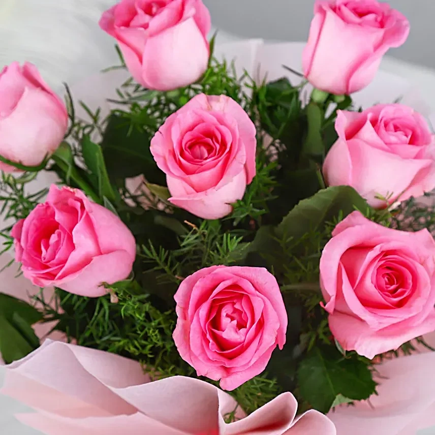 endearing8pinkrosesbouquet2