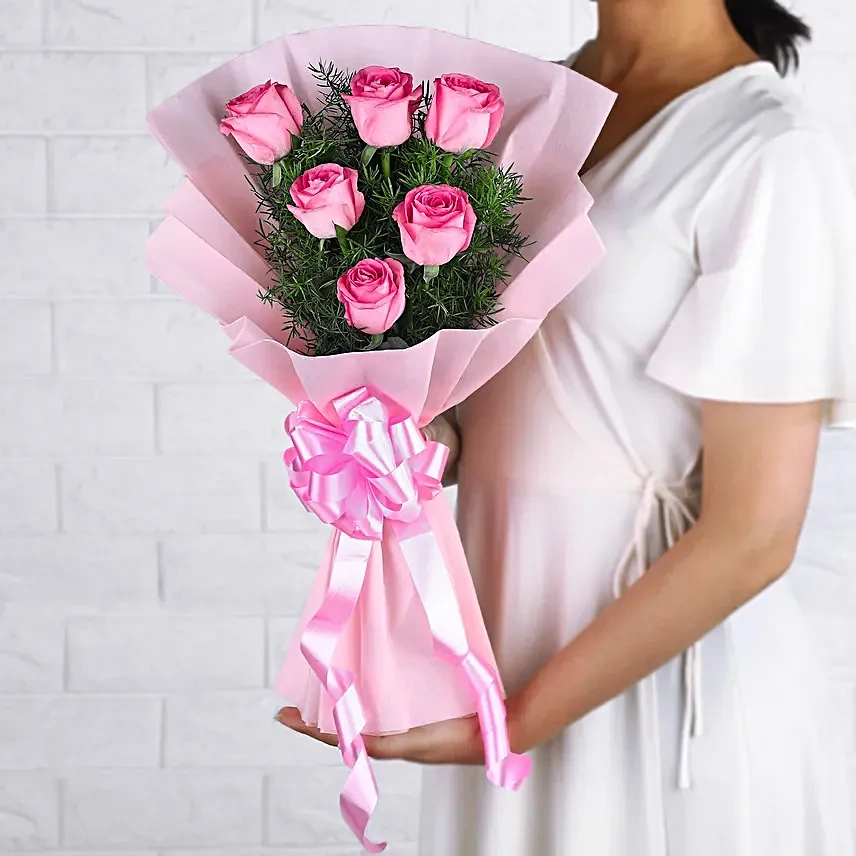delicatelove6pinkrosesbunch3