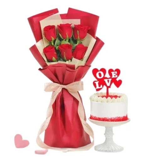 Flower and Cake 